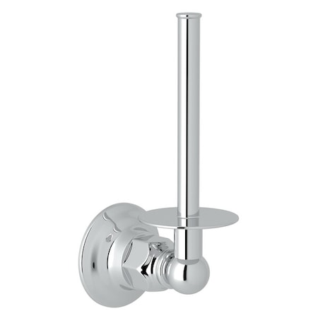 Italian Bath Spare Toilet Paper Holder In Polished Chrome